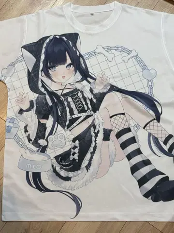 미우미오 카구라미오 한정판 풀그라 T셔츠