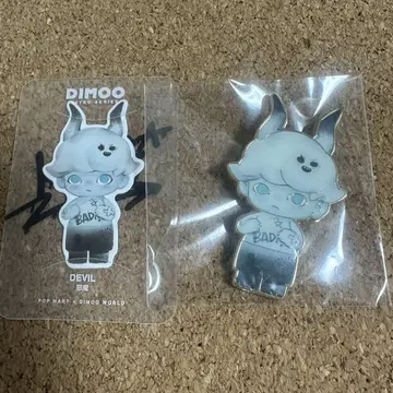 POPMART DIMOO 마그넷 배지 팝마트