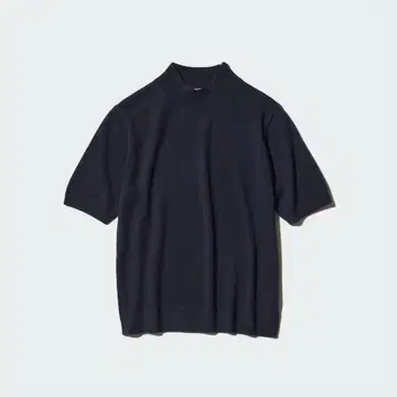 UNIQLO 유니클로 캐시미어 모크넥 스웨터 (5부 소매)