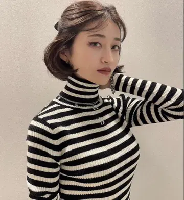 Bibiy. NANCY BORDER KNIT