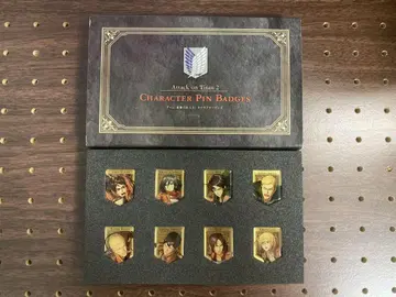 캐릭터 핀즈 8종 진격의 거인 2 TREASURE BOX 보물 박스
