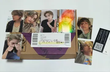 BTS V 태태 김태형 Layover 앨범 트레이딩 카드 포함 중고