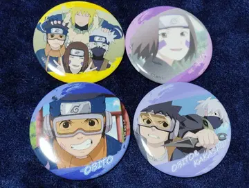 NARUTO 돌풍전 장면 사진 캔뱃지 오비토 세트