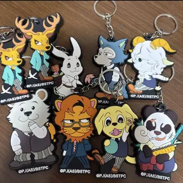 BEASTARS 비스타즈 러버 스트랩 러버 키링