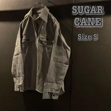 슈가케인 히코리 풀오버 셔츠 하프 지퍼