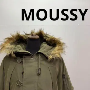 MOUSSY 마우지 모즈 코트 밀리터리 코트
