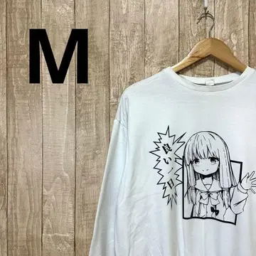 SHEIN 맨투맨 아메카지 트레이닝복 좋은 하루 화이트 구제 의류
