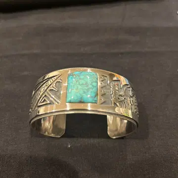 HOPI/호피족 TIM YAZZIE 작 Orale 뱅글