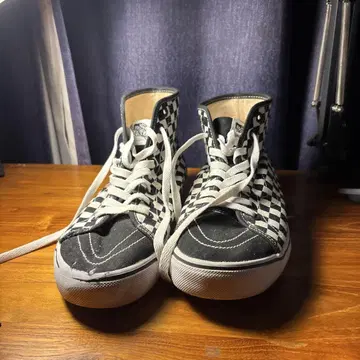 Vans 체커 하이컷 스니커즈