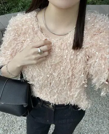 hinari 페더얀 반팔 풀오버
