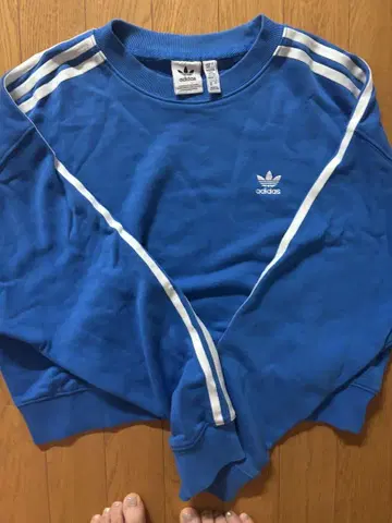 adidas 파랑 트레이닝복 M 사이즈 3 라인