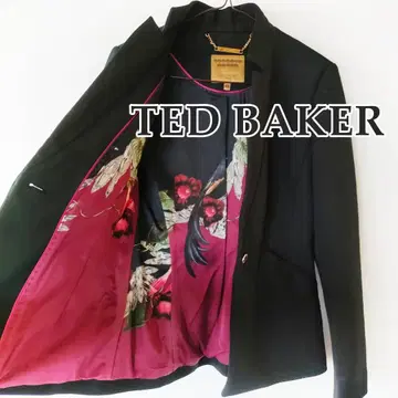 테드베이커 TED BAKER 자켓 싱글 꽃무늬 스트레치