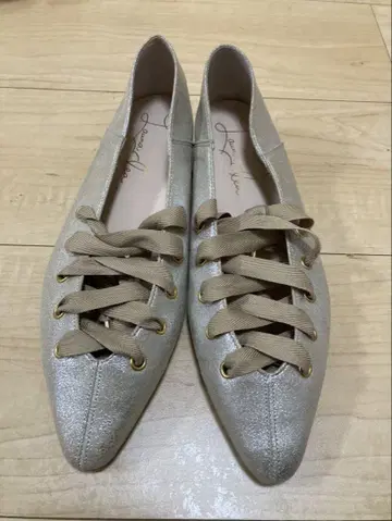 Launa lea 라우나레아 레이스업 리본 펌프스 22.5cm