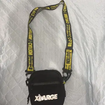 X'ARGE 스마트폰 숄더백 블랙