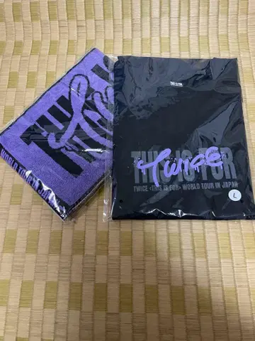 TWICE THIS IS FOR 머플러 타월 T셔츠 SANA 사나