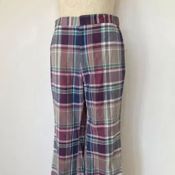 70s HUNT CLUB CORBIN 하트클럽 마드라스 체크 팬츠
