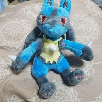 루카리오 봉제 인형 포켓몬 센터 마스코트 핏 fit
