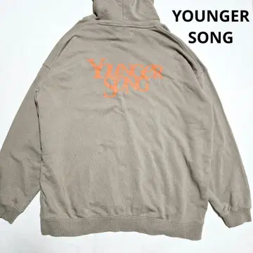 YOUNGER SONG 쭈리 맨투맨 후드티 L