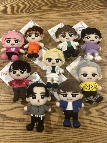 SnowMan 스노치루 매달리기 봉제 인형 9인 세트