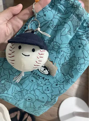 Jellycat 제리캣 야구공 봉제 인형 키링