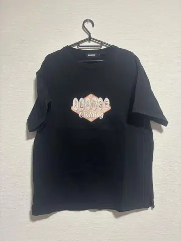 XLARGE 블랙 T셔츠 S사이즈 로고 프린트