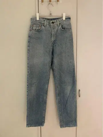 Levi's 스트레이트 데님 라이트 블루