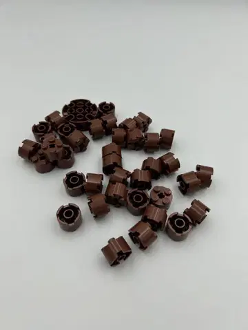 LEGO (레고) 부품 블록 정품 원형 브라운 45그램