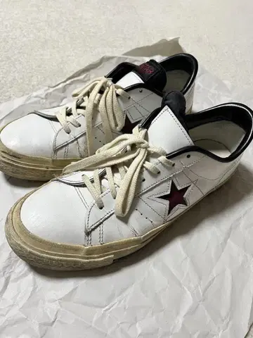 컨버스 와 스타 화이트/보르도 27.0cm converse