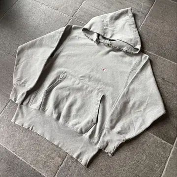 90s usa제 Champion REVERSE WEAVE 그레이 보로