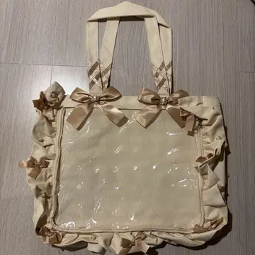 자카마트 이타백 프릴 a4 베이지