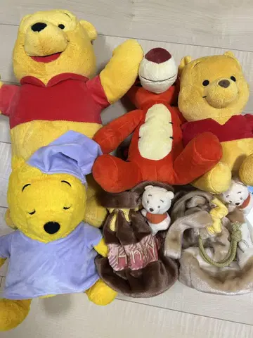 곰돌이 푸 봉제 인형 세트