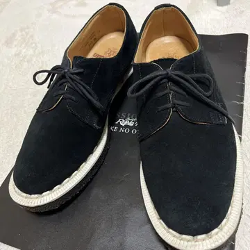 조지 콕스 블랙 스웨이드 SHOEBER 콜라보