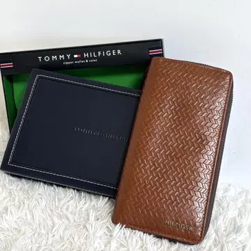 [새상품급] 타미힐피거 롱 지갑 라운드 지퍼