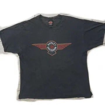 HARLEY-DAVIDSON 윙 로고 T셔츠 XL USA제
