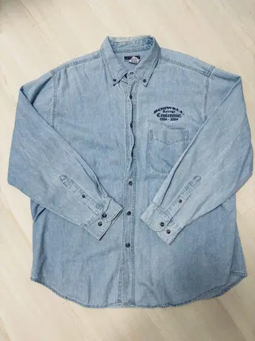 JERZEES 남성용 데님 셔츠 XL