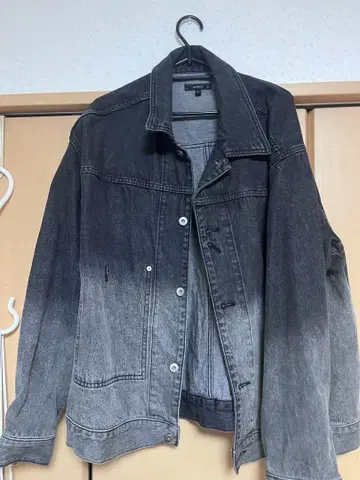 그라데이션 데님 자켓