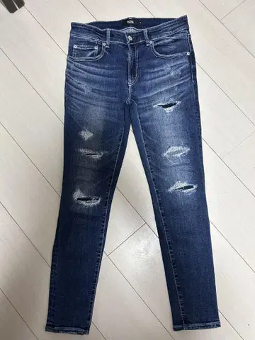스키니 데님 데미지 가공 AZUL 낱개 판매