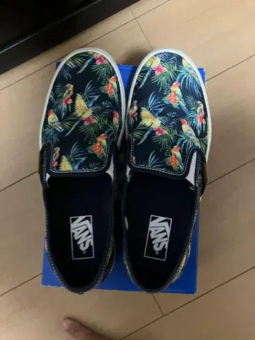 Vans 플로럴 슬립온