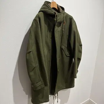 SHIPS x KAPTAIN SUNSHINE 올리브 그린 모즈 코트