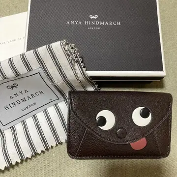 ANYA HINDMARCH 자니 카드 케이스 미니 지갑