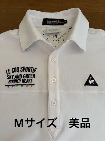 르꼬끄 스포르티브 골프 셔츠 M 새상품급