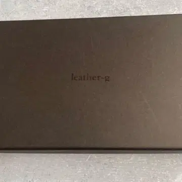 leather-g 블랙 지갑