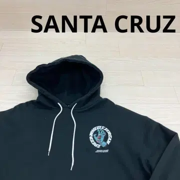 SANTA CRUZ 백 프린트 풀오버 후드티 무라사키 스포츠 한정판