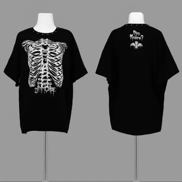dimmoire Piercing 갈비뼈 BIG 티셔츠
