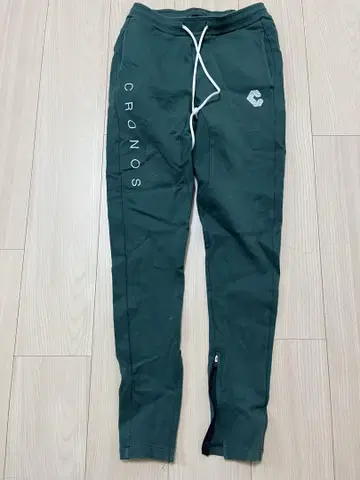CRONOS 다크 그린 조거 팬츠