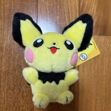 포켓몬 피츄 봉제 인형 초기 TOMY 택 포함