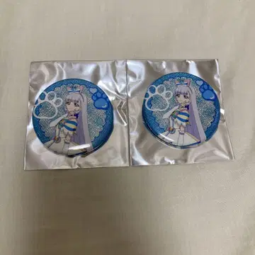 프리큐어 타워 레코드 큐어미 캔뱃지 2개