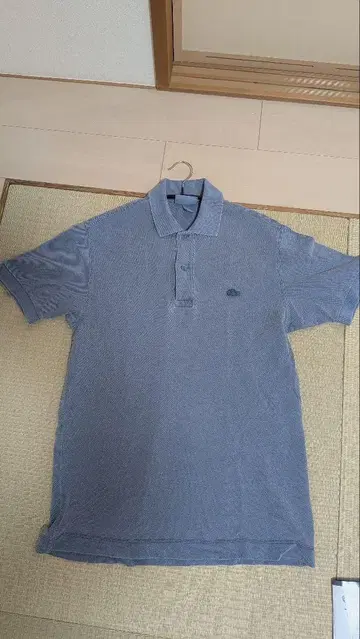 LACOSTE 라이트 블루 피케 셔츠 US S