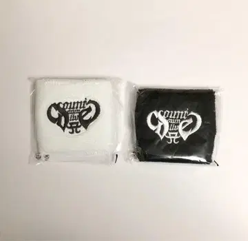 하마사키 아유미 리스트 밴드 세트 화이트 블랙