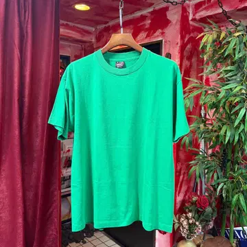 90s USA color plain Tee